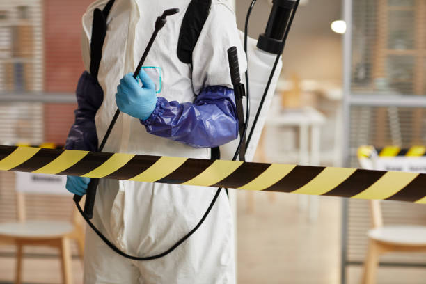 Professional Infectious Disease Decontamination technician working in Galveston, TX